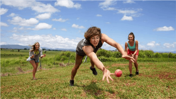 backyard cricket and physio